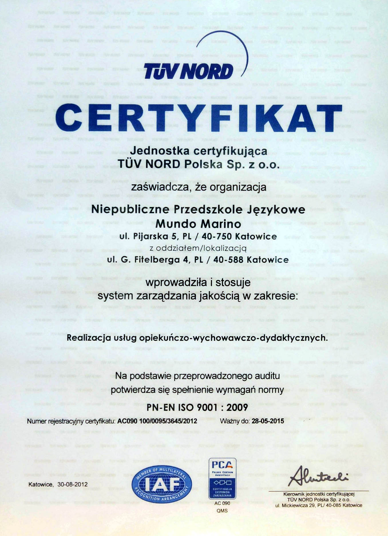Certyfikat